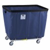 12 Bushel Permanent Liner Basket Truck w/ Antimicrobial Liner, Navy