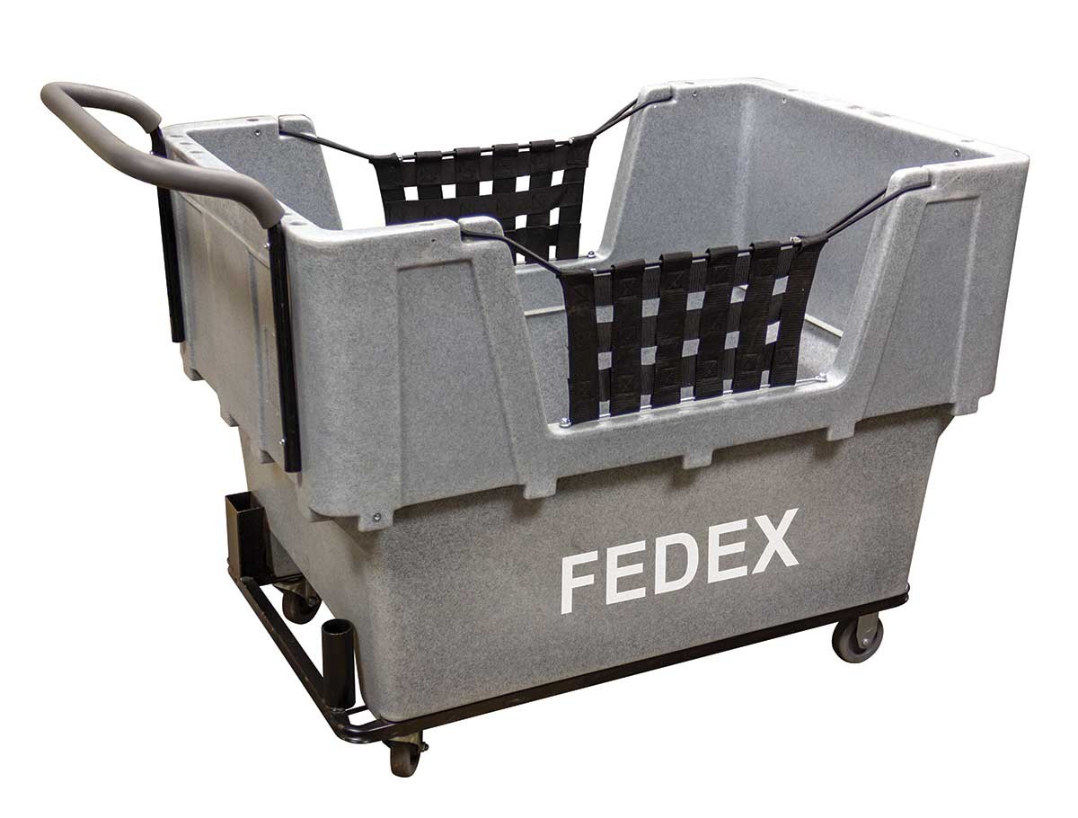 Ergonomic FedEx Cart