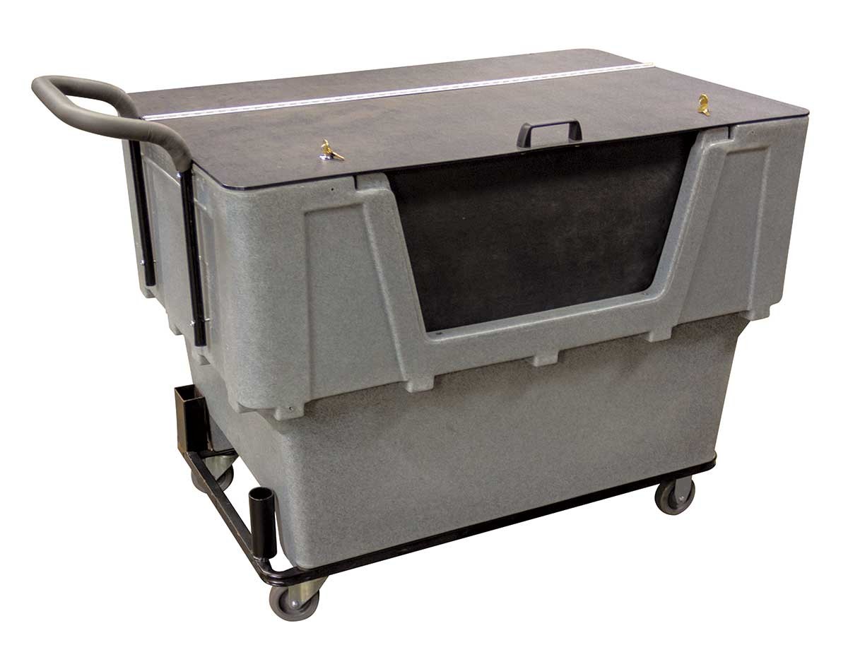 Ergonomic Lockable Material Handling Cart