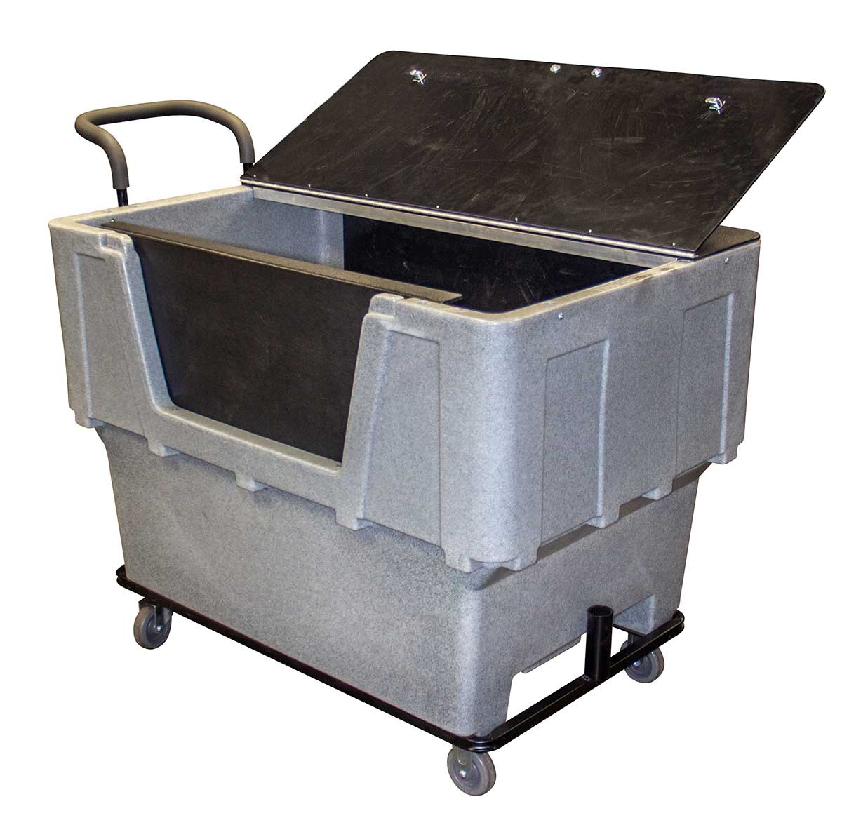 Ergonomic Secure Rolling Bin